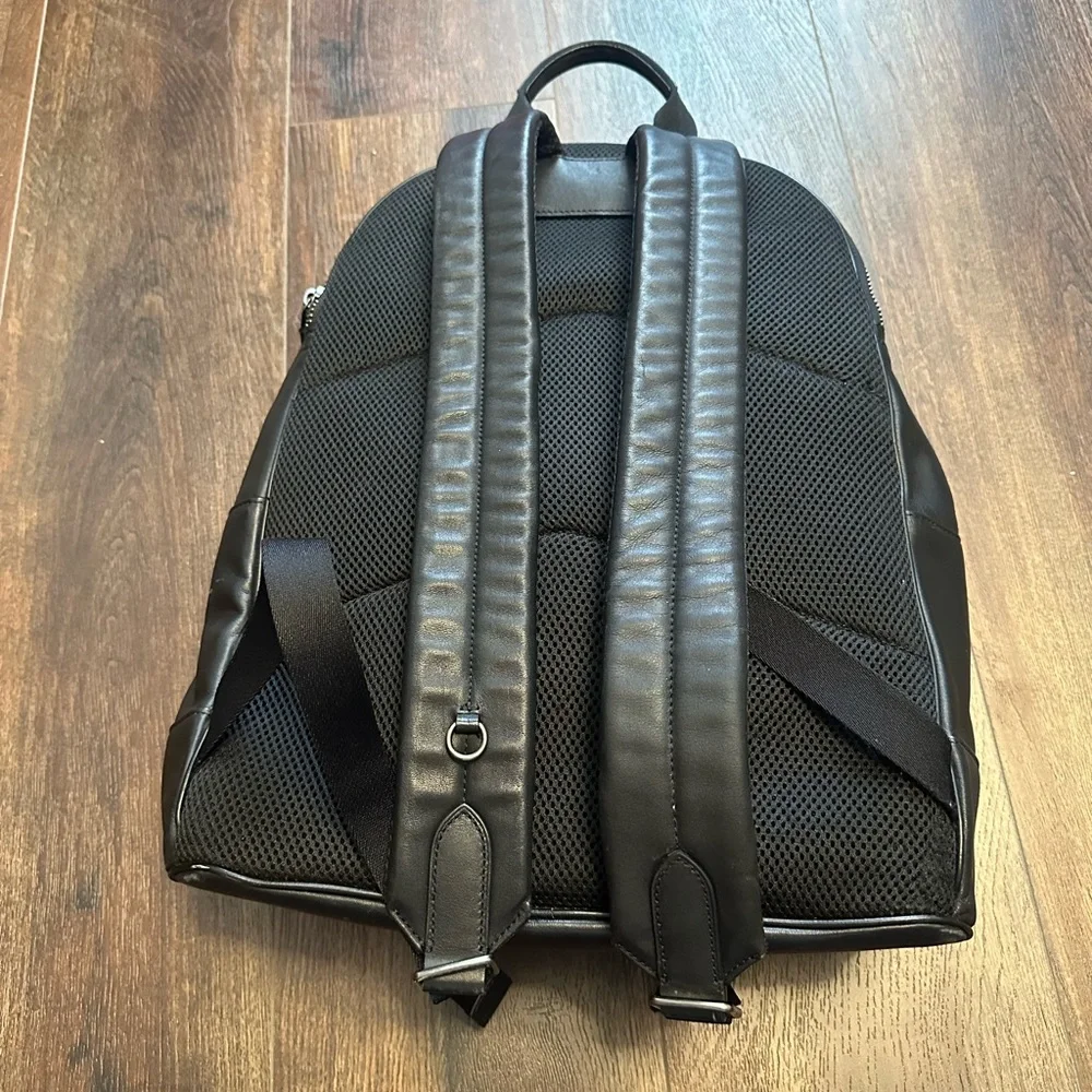 WEST LARGE BACKPACK WITH REFLECTIVE VARSITY STRIPE AND COACH PATCH (COACH 89945)